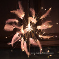 Lamp Feathers Party Decoration Fluffy Feathers Fairy Copper